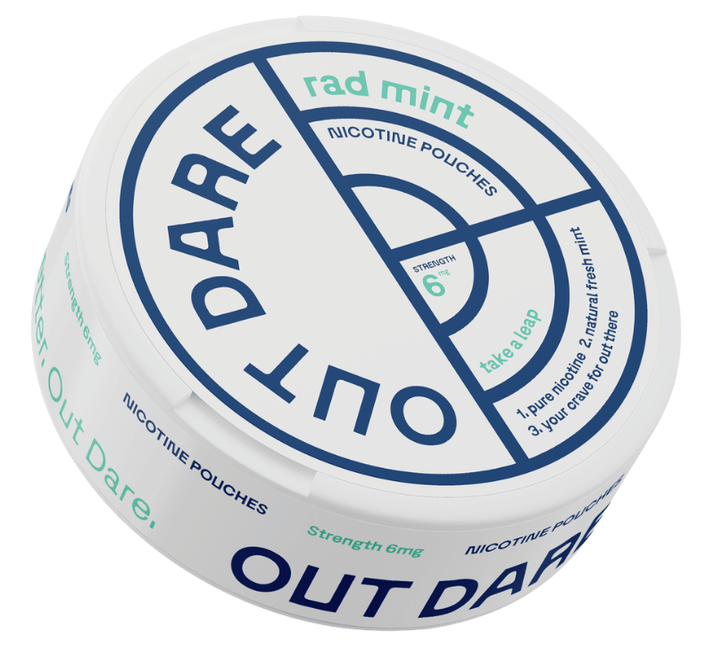 Nicotine pouches - Rad mint - 6/12mg